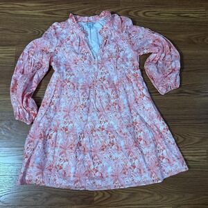 Tommy Bahama Petit Palma‎ Long Sleeved Lightweight Lined Peasant Small NWOT